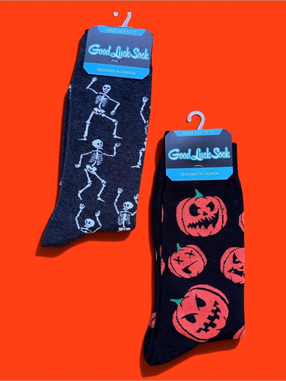 Good Luck Sock - Halloween Bundle Big & Tall 13-17- NWT